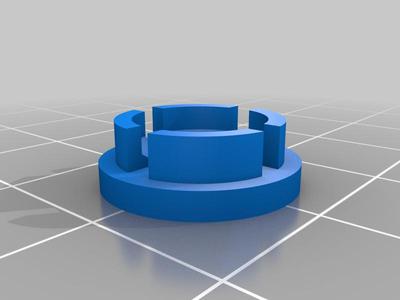 Little cap for plugging kickstand hole