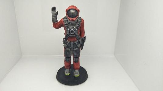 Space Engineer Waving
