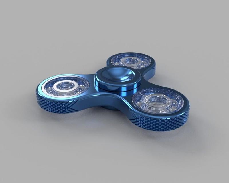 MiniSpin - The Minimalistic Fidget Spinner