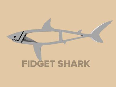 Fidget Shark [Print in Place]