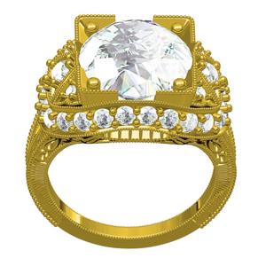 Antique Art Deco Engagement Ring