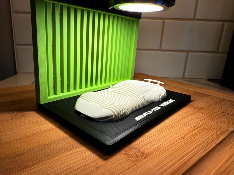 Mercedes GT 6 Vision - Layered Car Art