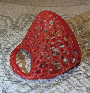 Voronoi Mobile Phone Stand
