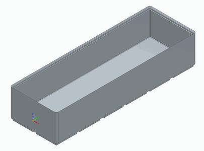 Gridfinity Box Parametric Solid Edge