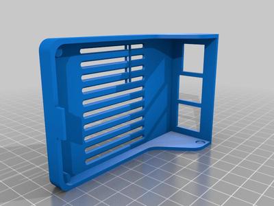 Lid for Great case by G0rki - with slit for PI camera cable