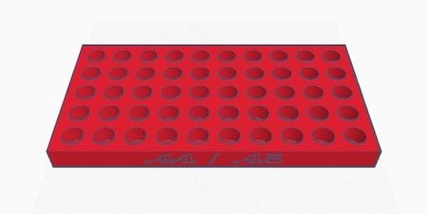 Reloading tray/ Ladebrett .44.45