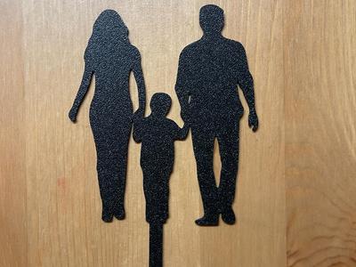 Family Cake Topper
