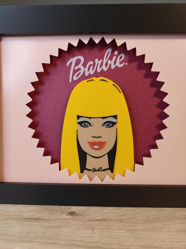 Barbie Shadow Box