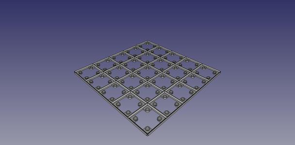 In3D FreeGrid 5x1, 5x2, 5x3, 5x4, 5x5, 5x6 Base Grids