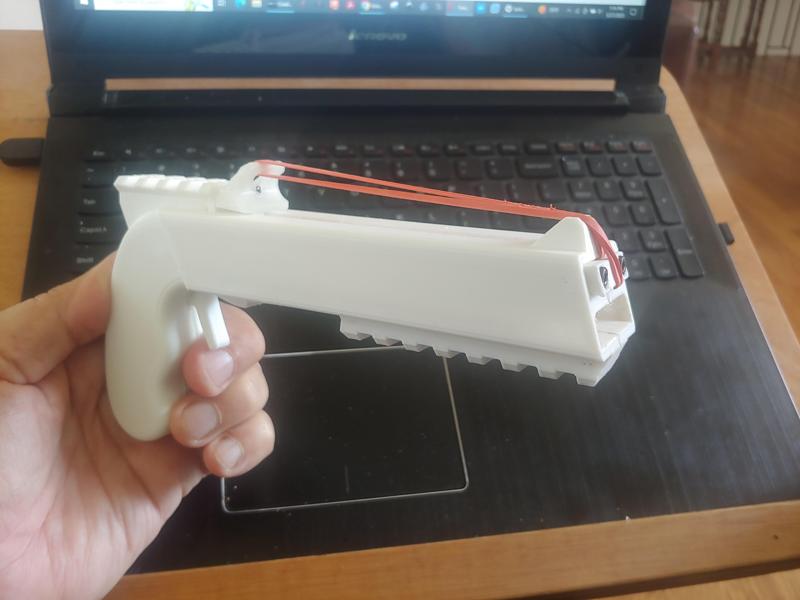 External Rubber Band mount
