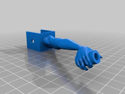 Filament hose guide