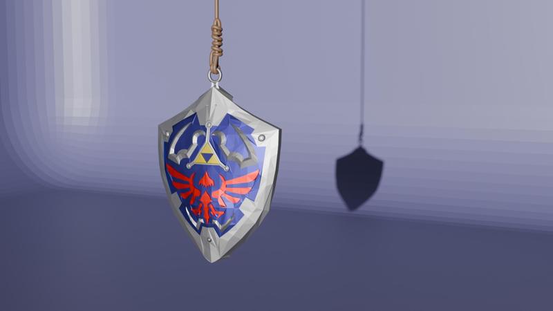 link shield keychain