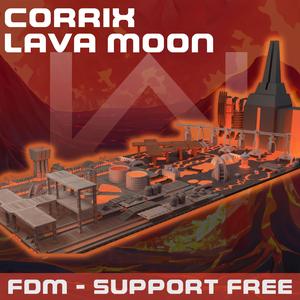 Corrix the Lava Moon Terrain Complete Set