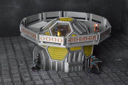 The Geodome Modular Cyberpunk Outpost Satellite Station