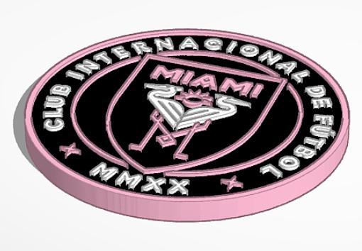 Inter Miami Messi club shield