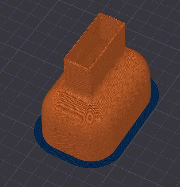 funnel for easy filling " Bambu AMS dry box" with silica gel pearls