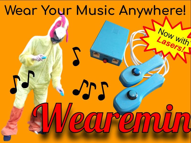 Wearemin - A Bluetooth Wearable Theremin-like-instrument