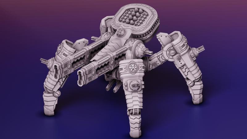 The LIC ADI - Arachno Titanic Walker
