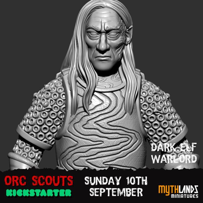 Dark Elf Orc Scouts Leader