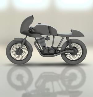 Honda CB77 Fick racer 1963.