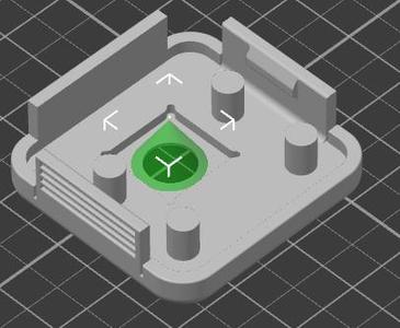 Raspberry Pi Camera v3 Mount - enlarged hole for lens