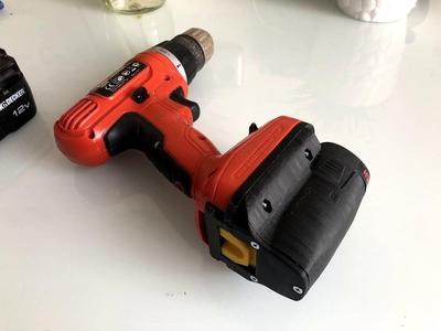Bosch 12V to Black and Decker battery adapter