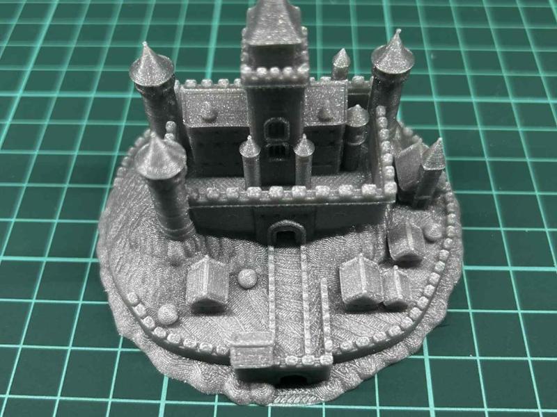 Miniature of the castle.