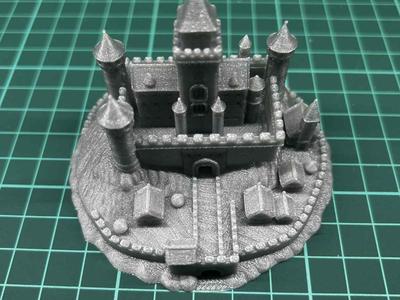 Miniature of the castle.