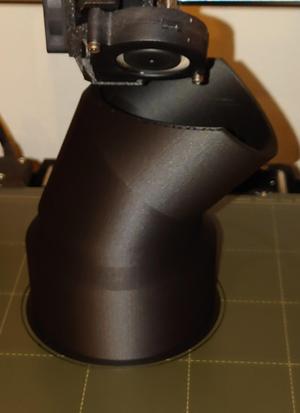 DownPipe 90mm-to-90mm 45 degrees