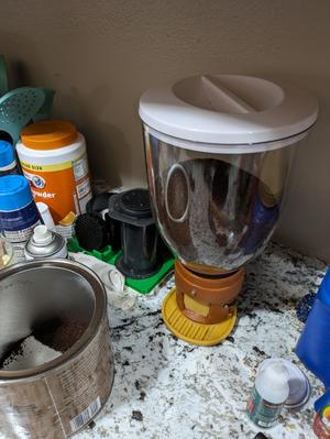 Countertop Coffee Dispenser (also great for sugar/whey/psyllium)
