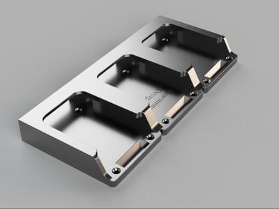 Makita 18v 3x batteryholder for wallmounting