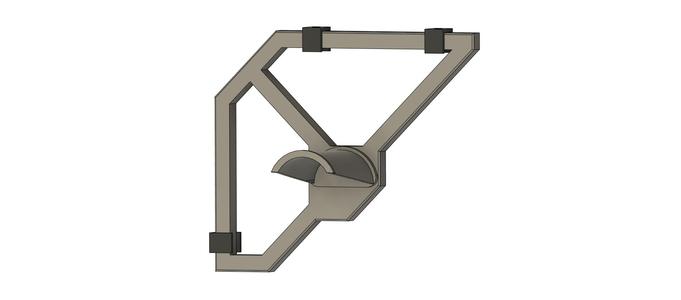 spool holder for Ikea lack enclosure