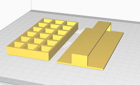 Ice cube mould - box