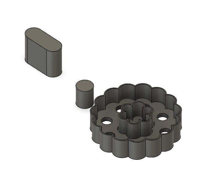 vykrajovatko kolečko děrované