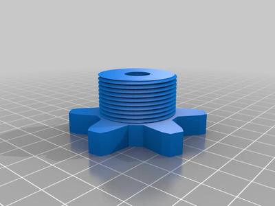 Ender 3 small spool holder end screw
