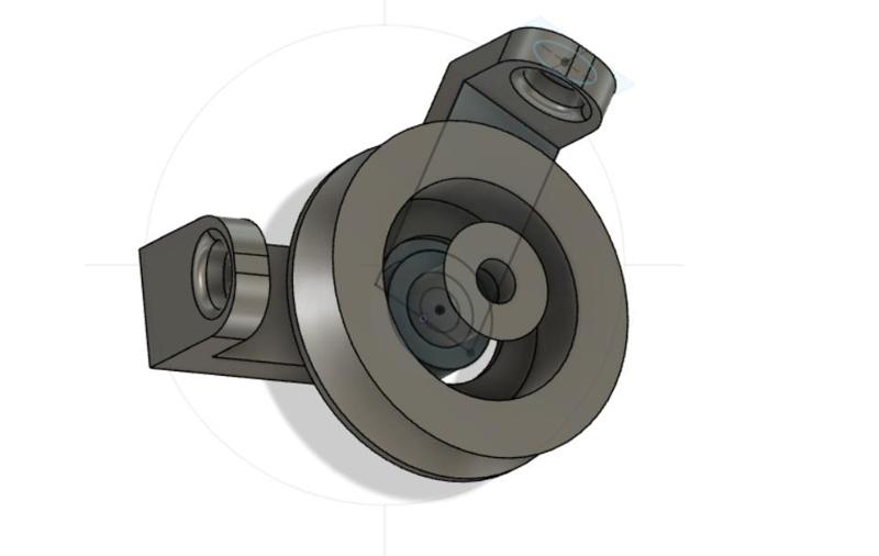 608z bearing filament guide  for enclosure 120 deg