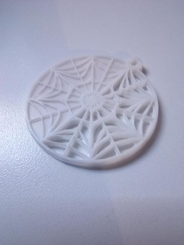 Wednesday Addams Vitraux Pendant