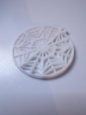Wednesday Addams Vitraux Pendant