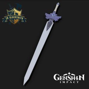 Genshin Impact Cool Steel Sword Prop ( 1/1 Scale )