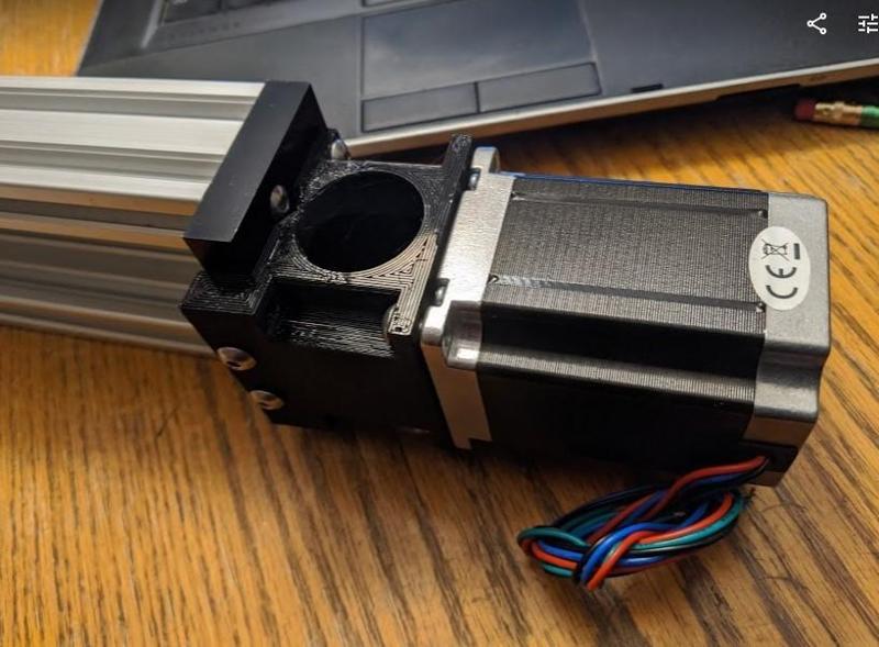 Lead CNC Nema 23 Mount 