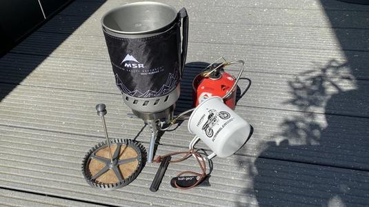 French Press for MSR Windburner 1.8l Stove
