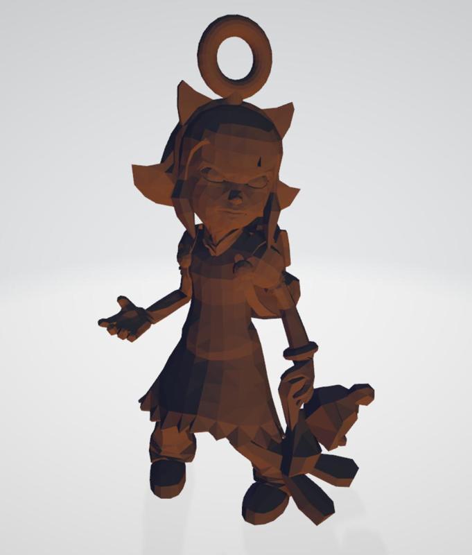 Annie keychain - Legue of Legends