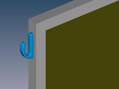 Monitor Side Hook