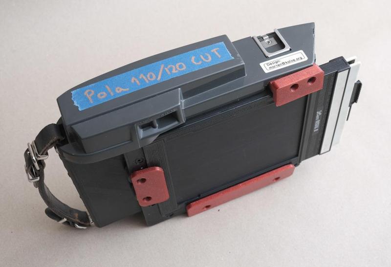 Polaroid 110A, 110B and 120 RE-convert a packfilm conversion to 4x5