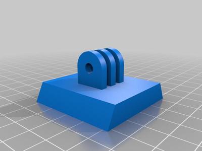 GoPro connection type tripod adapter