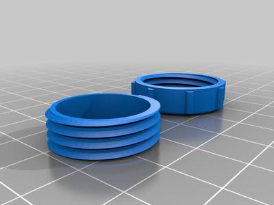 18 mm motor retainer for Estes rocket