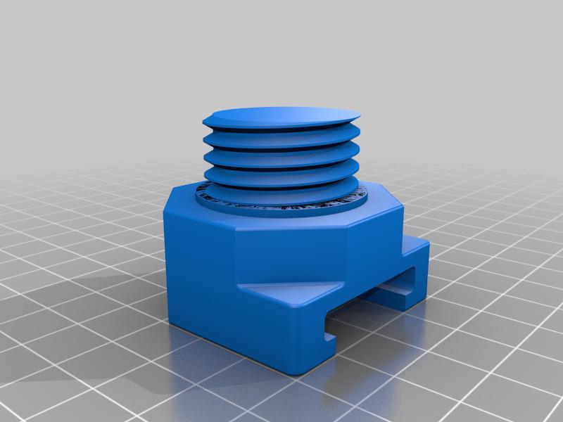 Creality CR-10 V2 Angled Threaded Filler Adapter