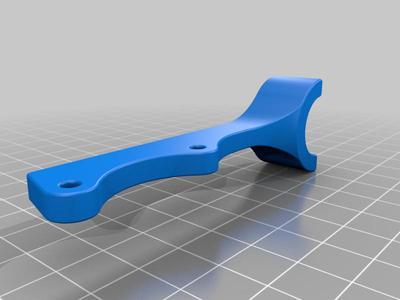 Ender 5 PLUS conduit holder (FRONT MOUNT EXTRUDER)