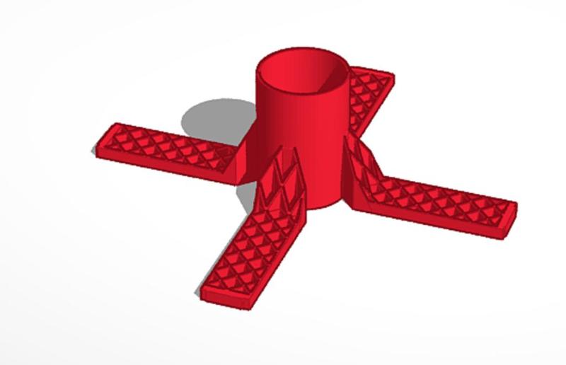 grid fin rocket 35,5mm center