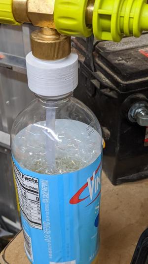 Sun Joe Foam Cannon SPX-FC34 Bottle Adapter to Soda Bottle